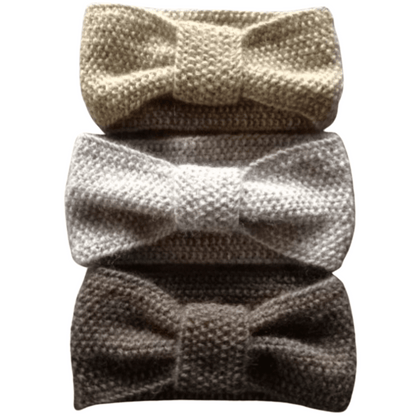 Luna Retro Headband. Knitting pattern for download. PDF/English